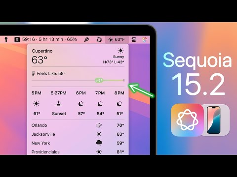 macOS Sequoia 15.2 Released - What's New? (Apple Intelligence)