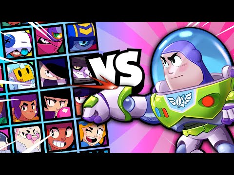 Buzz Lightyear 1v1 vs EVERY Brawler | BROKEN & OP!