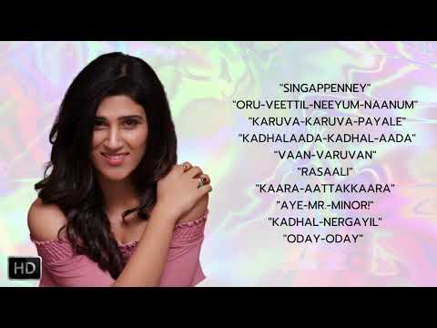 Shashaa Tirupati Best Tamil Hits | High Digital Quality I Jukebox