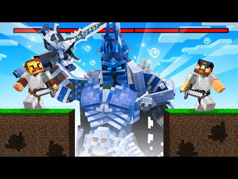 Fighting the LICH KING in Minecraft