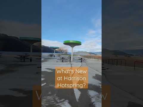 Harrison Hotspring 360° view#shorts#beautifulbc #lakes