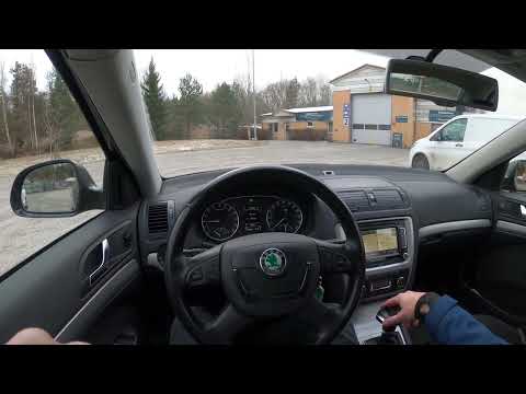 Car Driving vlog - Skoda Octavia 2011, REVIEW, Inspection. Nynäshamn 2025