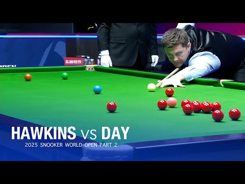 Barry Hawkins vs Ryan Day 2025 Snooker World Open Part 2