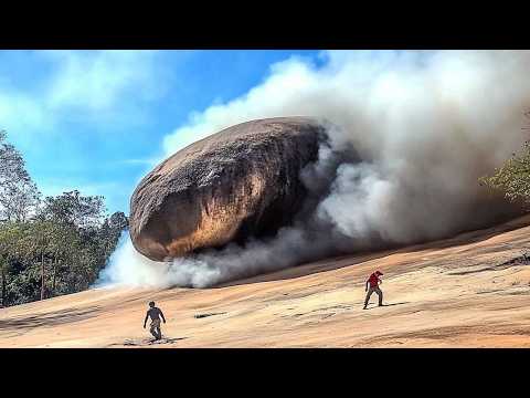 Massive Rockfalls Caught on Camera !