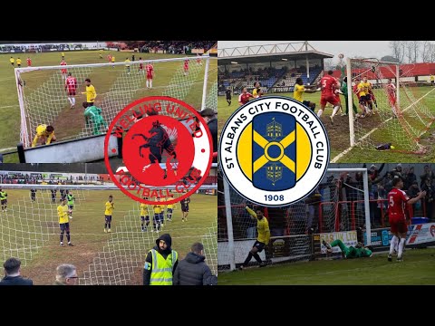 THE DRAW SPECIALISTS ARE AT IT AGAIN! | WELLING UNITED VS ST ALBANS CITY VLOG