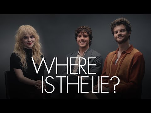 Jack Quaid, Sophie Thatcher, and Lukas Gage Take Turns in the Hot Seat | Where Is The Lie? | ELLE