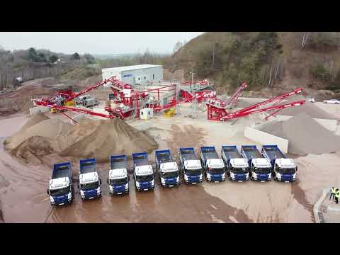 Ten new Scania XT tippers for Crown Waste Management supplied by Keltruck