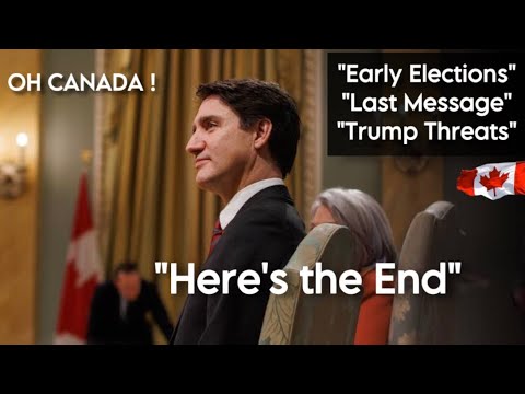 🇨🇦 Canada Early Elections, Trudeau's Last Message & Trump's New Trolling 🇺🇸