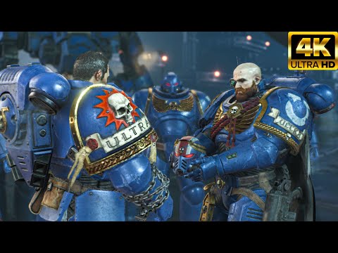 Space Marine 2 Titus Gets the Laurels of Victory Scene - Warhammer 40K