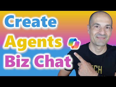 How to create Copilot Agents using the M365 Biz Chat