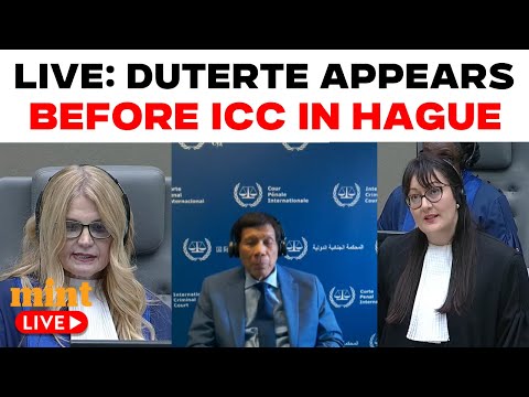 Live: Duterte’s ICC Showdown Begins | Ex-President Defends Himself in Hague Trial | Duterte Latest