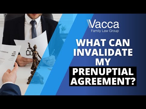 What Can Invalidate my Prenuptial Agreement?