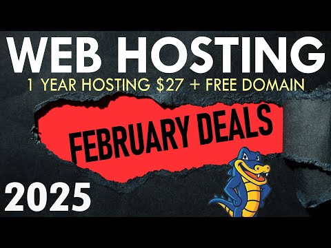 February Hosting Deals 2025 - One Year Hosting $27 with Free Domain Name