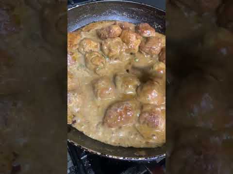 Chicken Meatballs/Kofta Curry