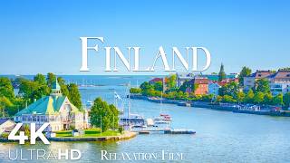 FINLAND 4K • Scenic Relaxation Film with Peaceful Relaxing Music and Nature Video Ultra HD