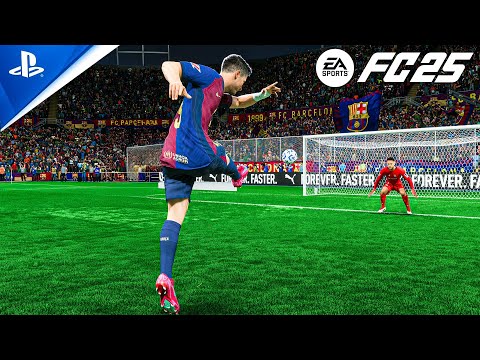 FC 25 | Barcelona vs Atletico Madrid - Copa Del Rey Semi-Final | Realistic TV Broadcast Camera | PS5