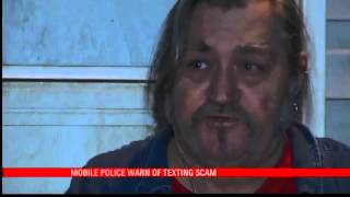 Police Warn Of Text Scam