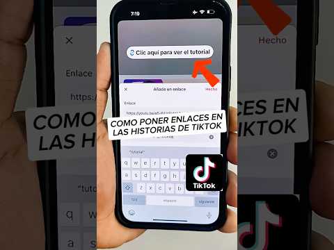 How to put links in TikTok stories