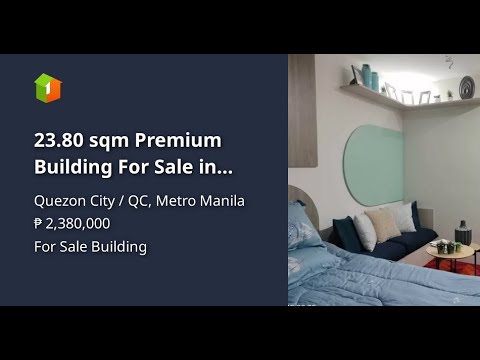 23.80 sqm Premium  Building For Sale in Quezon City