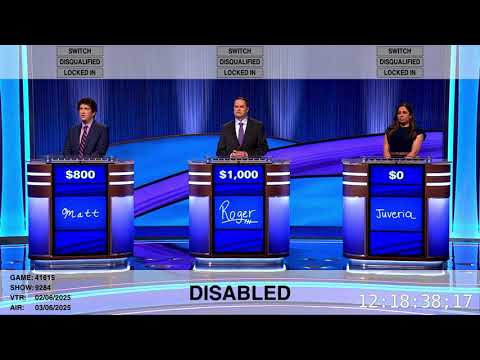 [SPOILER] It's 2025 JIT Finals #2 ELVIS View | JEOPARDY!