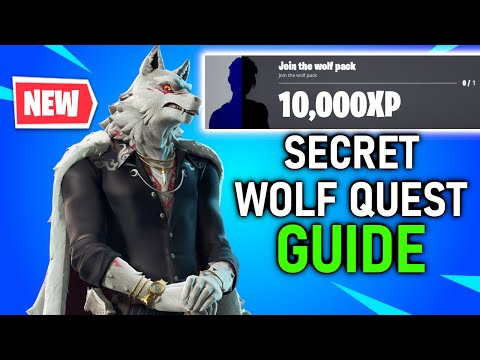 Fortnite Secret WOLF QUEST Guide - "Join the Wolf Pack" Challenge