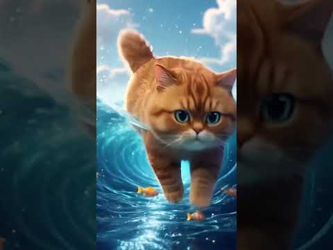 cat and secret sea #animalrescue #cuteanimals #catrescue #ai #cat #catlover #cutecat #貓#cat #meow