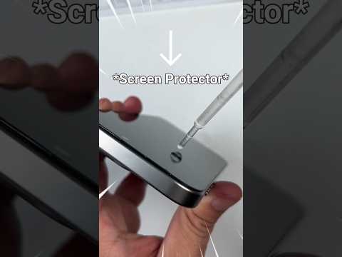 iPhone UltraGlass *Screen Protector* #shorts #youtubeshorts