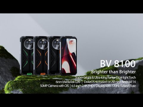 Blackview BV8100 Official Introduction: Brighter than Brighter | Super-bright Dual LED Flashlights