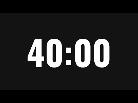 40 Minute Timer