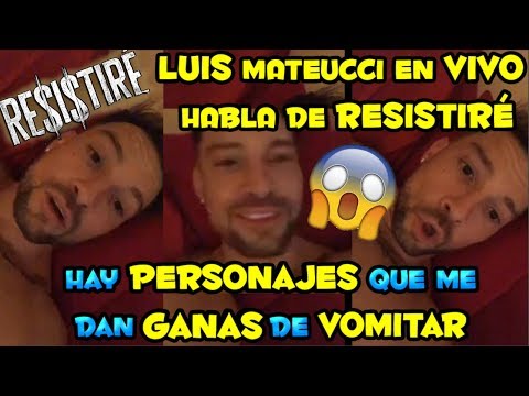 LUIS MATEUCCI DICE QUE CONOCE A AIDA NIZAR Y HABLÓ DE ALGUNOS PERSONAJES DE RE$I$TIRÉ