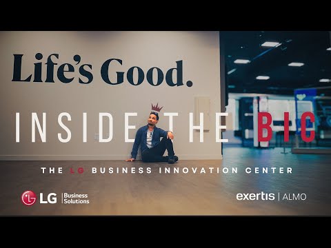 Inside the BIC | LG's Business Innovation Center with Exertis Almo