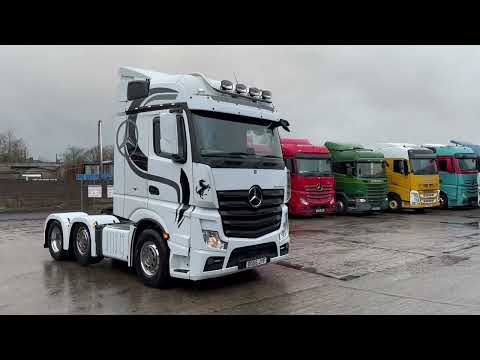 **SOLD** 2016 Mercedes Actros 2548 BigSpace 6x2 Tractor Unit - Dixon Commercial Exports Ltd