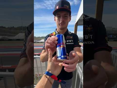 Delivering a Red Bull to the WORLDS GREATEST F1 Driver🏎️🏆 #redbullracing