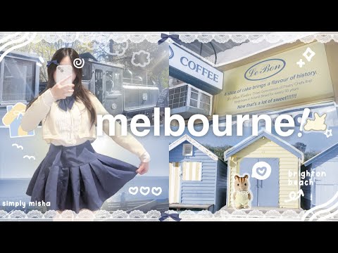 melbourne travel vlog 🏡🚂 : 15+ things to do, photo spots, puffing billy, restaurants, australia