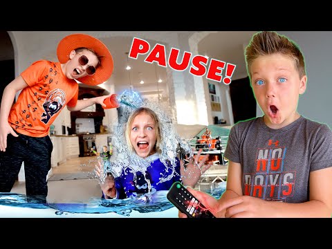 Pause Remote Pranks on my Family! WWE