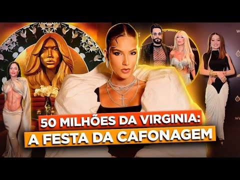 A FESTA (MAIS CAFONA DE TODOS OS TEMPOS) DE 50 MILHÕES DA VIRGINIA | Diva Depressão