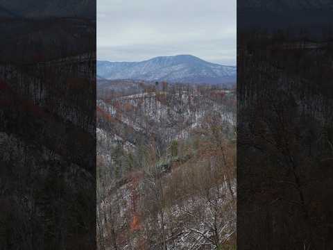 Hanging out above Gatlinburg 😁 #smokymountains #tennessee #snow