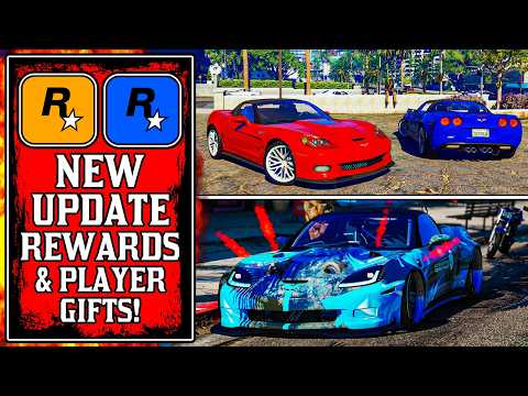 The NEW GTA Online UPDATE Rewards! This is Actually AWESOME.. (New GTA5 Update)