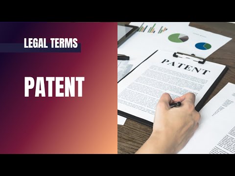 Legal Terms: Patent