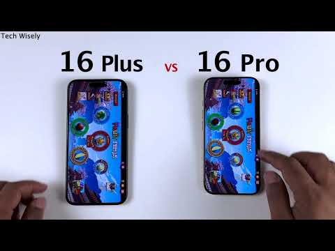 iPhone 16 Plus vs 16 Pro - Speed Performance Test