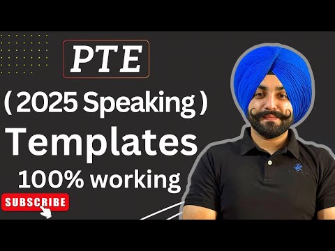 PTE Speaking new templates 2025 Describe Image and Retell Lecture ( Gurwinder Sir )