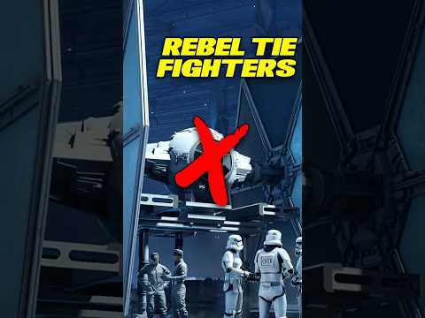 TIE Fighters Were So Bad Even The Rebellion Didn’t Want Them