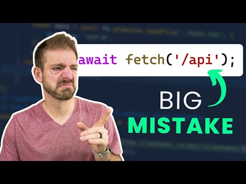 Stop Using JavaScript Fetch - Do This Instead!