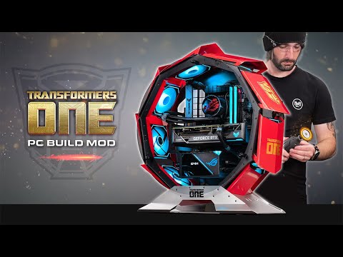 Unleash The Power! | I Built an EPIC Transformers ONE Custom Gaming PC | Mars Gaming MCorb