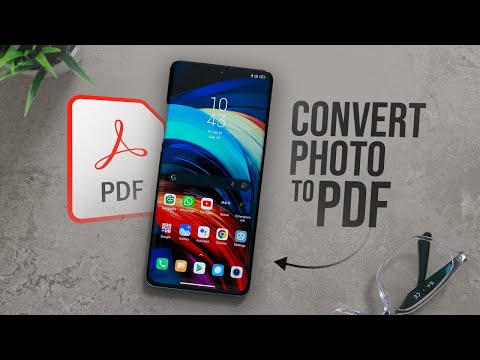 How to Convert Photo to PDF in Android Phone (tutorial)