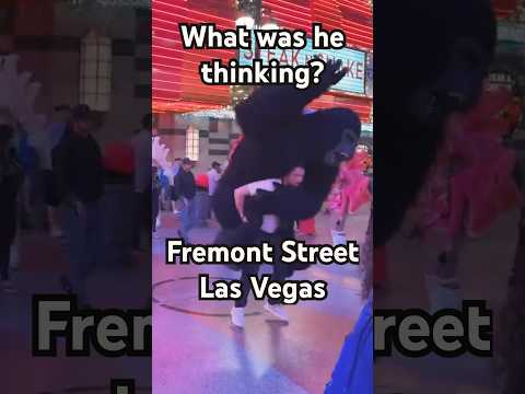 Fremont Street Tourist out of Control! #lasvegas #fremontstreetlasvegas #lasvegasattractions