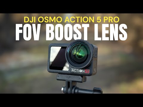 FOV Boost Lens for DJI Osmo Action 5 Pro