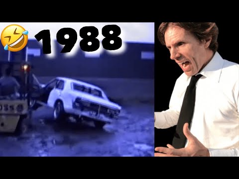 We Wrecked a Classic Ford Granada! 33 Year Old Footage + More!