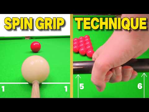 Snooker Spin Grip Technique