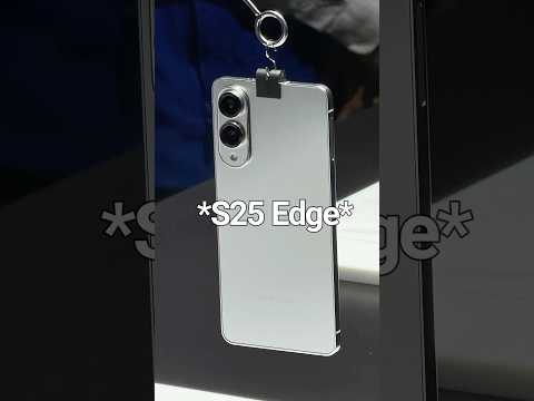 Samsung S25 Edge *First Look* #shorts